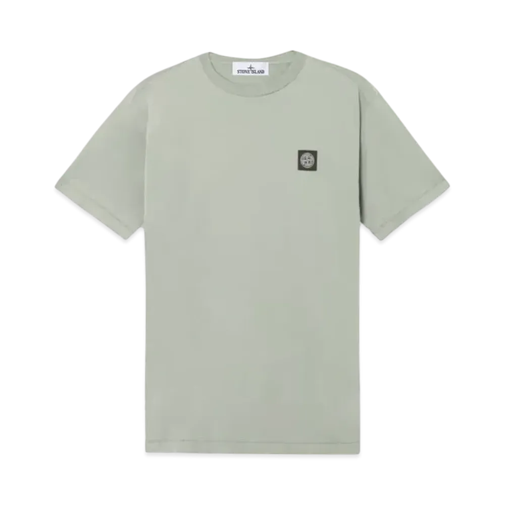 Stone Island 2100039 60/2 Cotton Jersey "Sage Green"