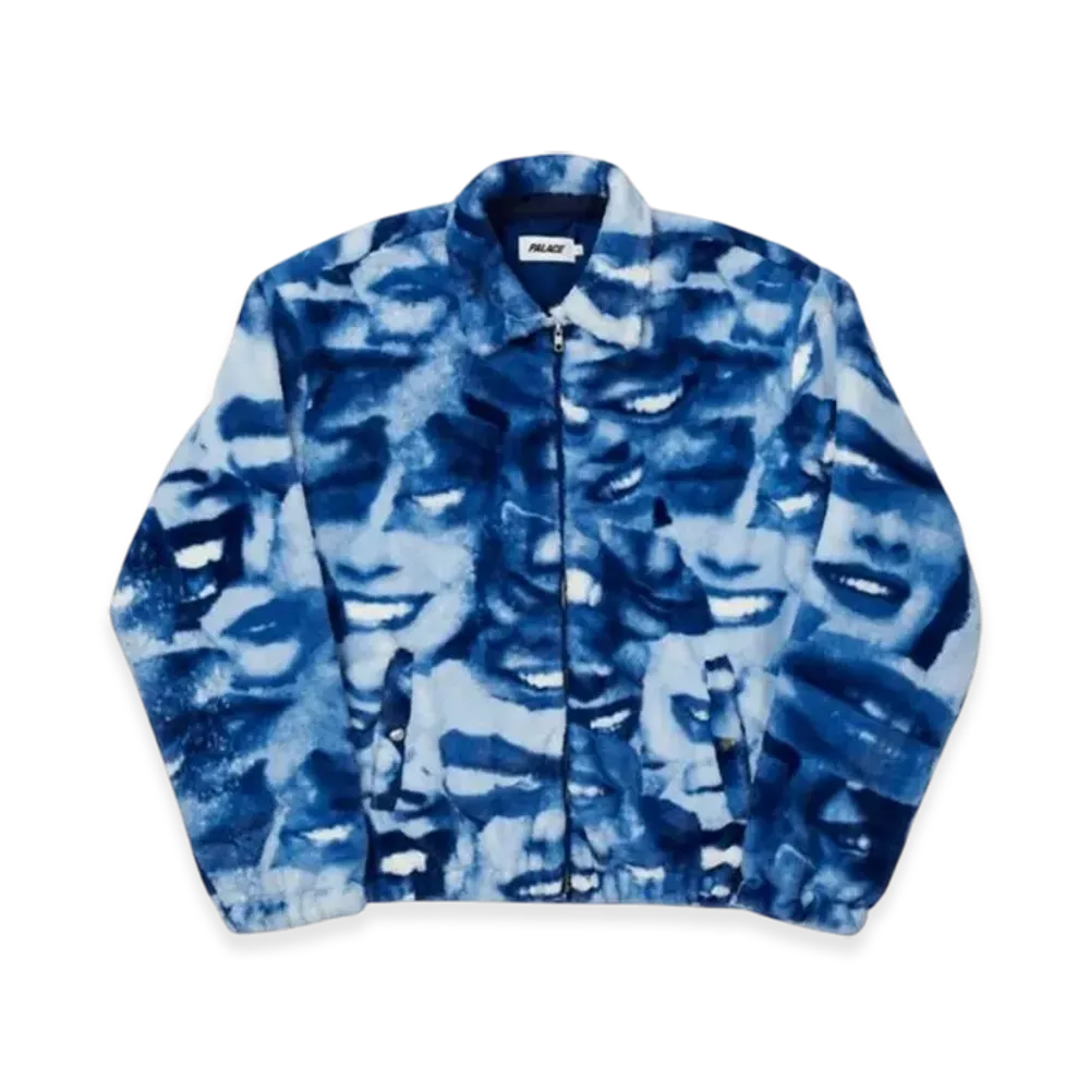 PALACE John & Molly Mouf Zip Jacket "Blue"