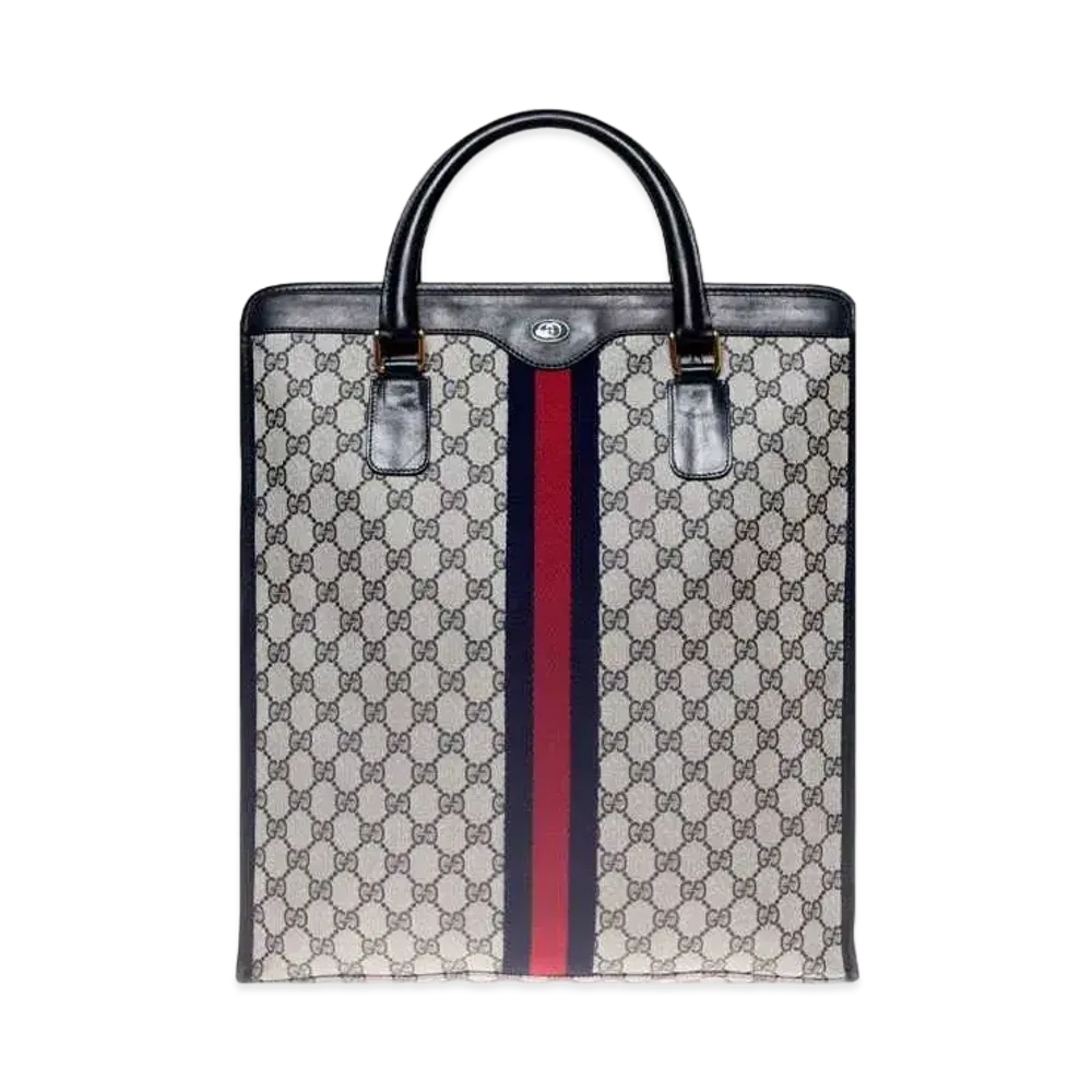 GUCCI Monogram Tote Bag "Beige"