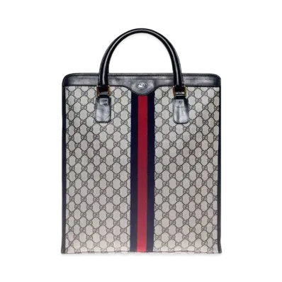 GUCCI Monogram Tote Bag "Beige"