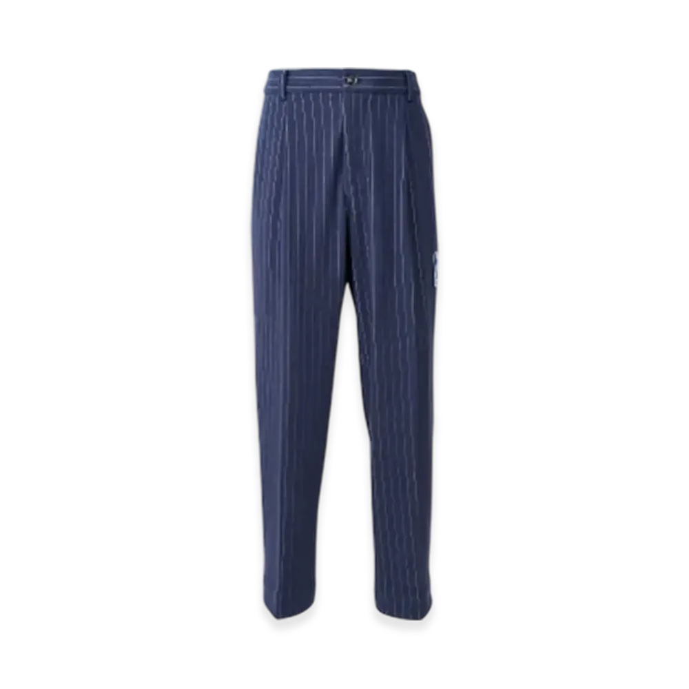 HYSTERIC GLAMOUR 1-Tuck Tapered Pants "Navy"