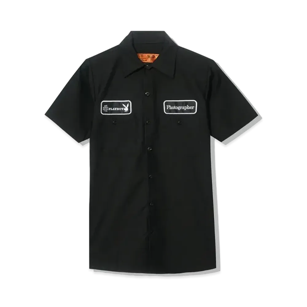 ANTI SOCIAL SOCIAL CLUB SS22 Playboy x ASSC Photographer Work Shirt "Black"