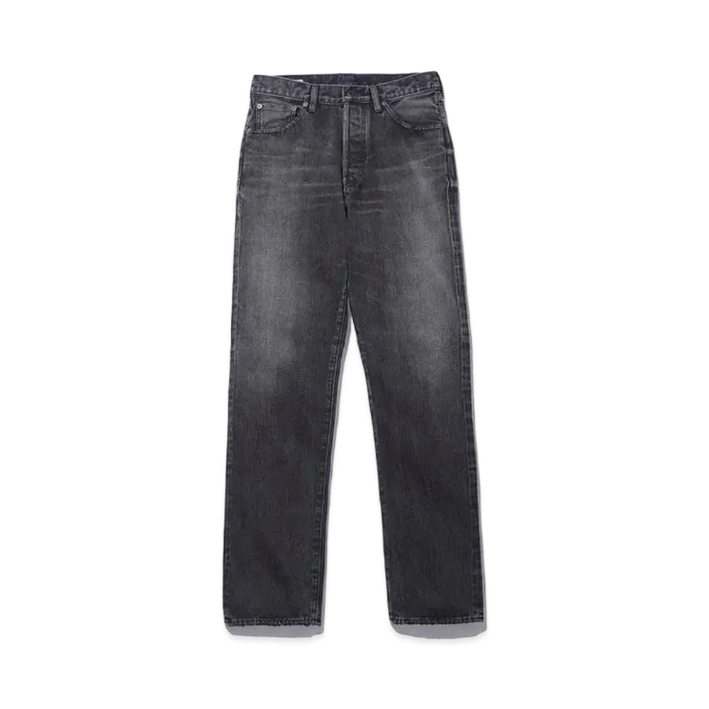 MINEDENIM L.Straight 5pocket USD "Black"
