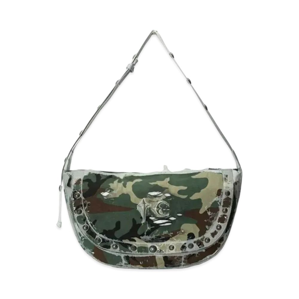 THUG CLUB Burnt Bio Army Messenger Bag "Multi"
