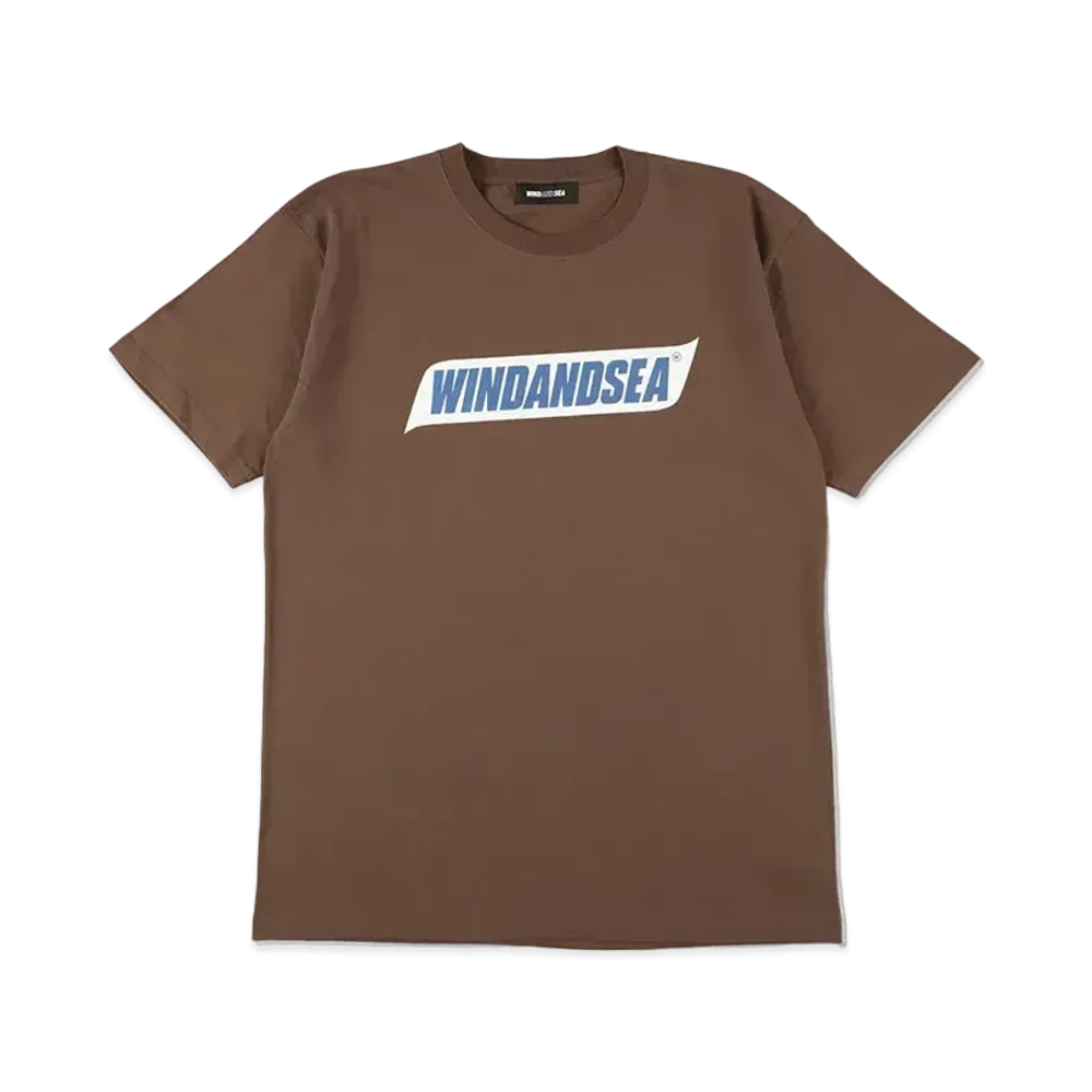 WIND AND SEA Nougat Chilling S/S Tee "Brown"