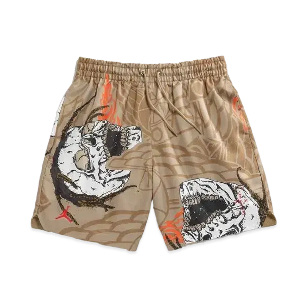 Air Jordan x Travis Cactus Jack Pool Short "Khaki Desert"