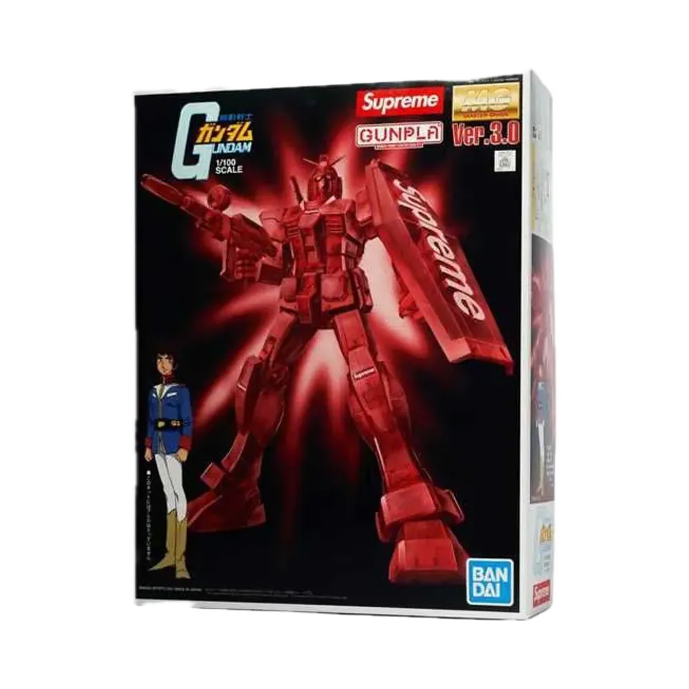 Supreme x MG 1/100 RX-78-2 GUNDAM Ver.3.0 "Red"