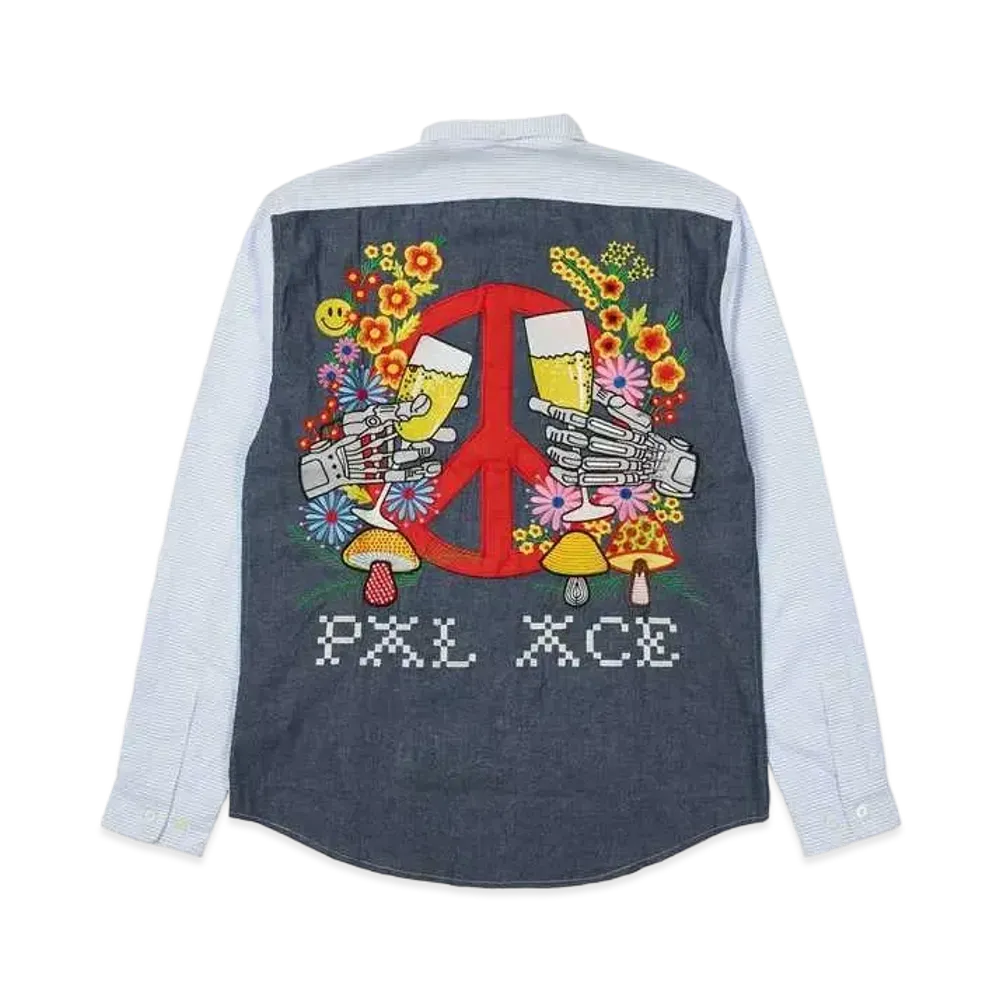 PALACE Hippy Salute Shirt "Blue"