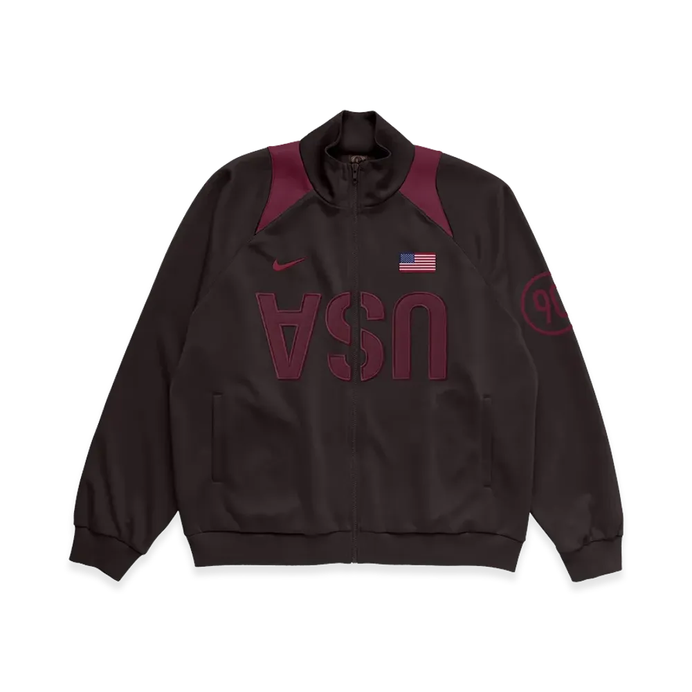 Travis Scott Cactus Jack x Nike USA Total 90 Anthem Jacket "Brown"