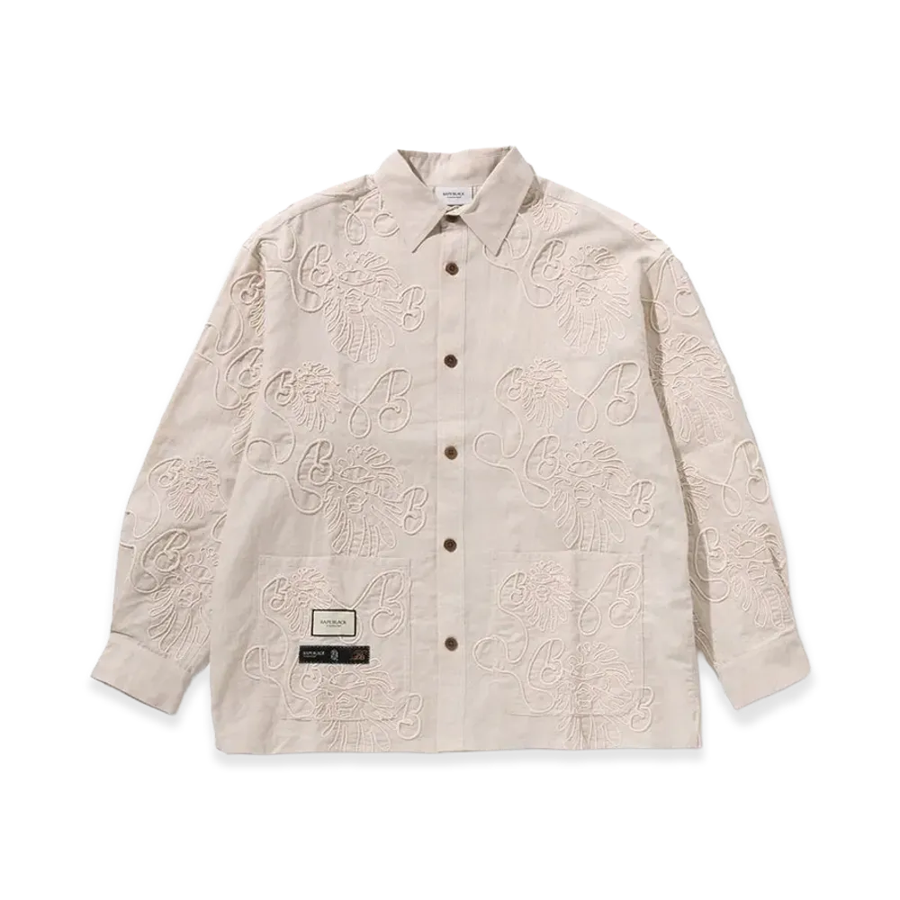 A BATHING APE Ropestitch Tweed Set #1 "Ivory"