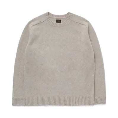 RATS Cashmere Crew Neck Knit "Ecru"