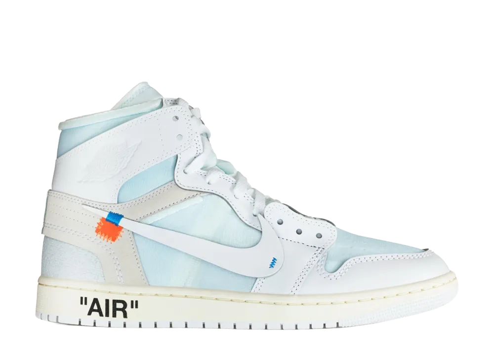 ヴァージルアブローアーカイブ × ナイキ エアジョーダン1 レトロ ハイ OG "アラスカ"