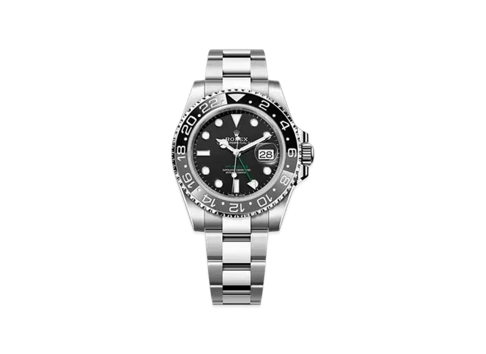 ROLEX GMT Master II 40mm Oystersteel Bracelet "Black/Grey" 126710GRNR