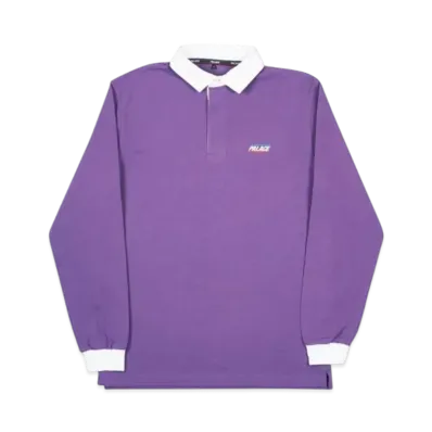 PALACE Basically a Rugby Top "Purple"