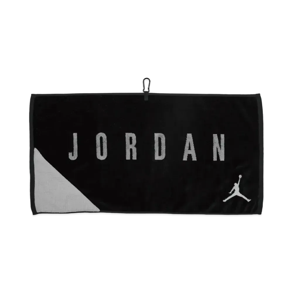 Jordan Golf Towel "Black/Medium Gray"
