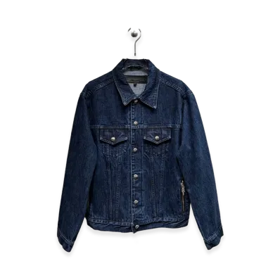 Chrome Hearts Motorbreath Silver Button Denim Jacket "Blue"