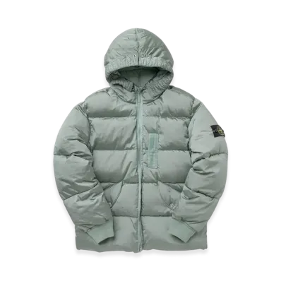 Stone Island 43619 Nylon Metal Econyl Regenerated Nylon Down Jacket - 22FW "Olive"