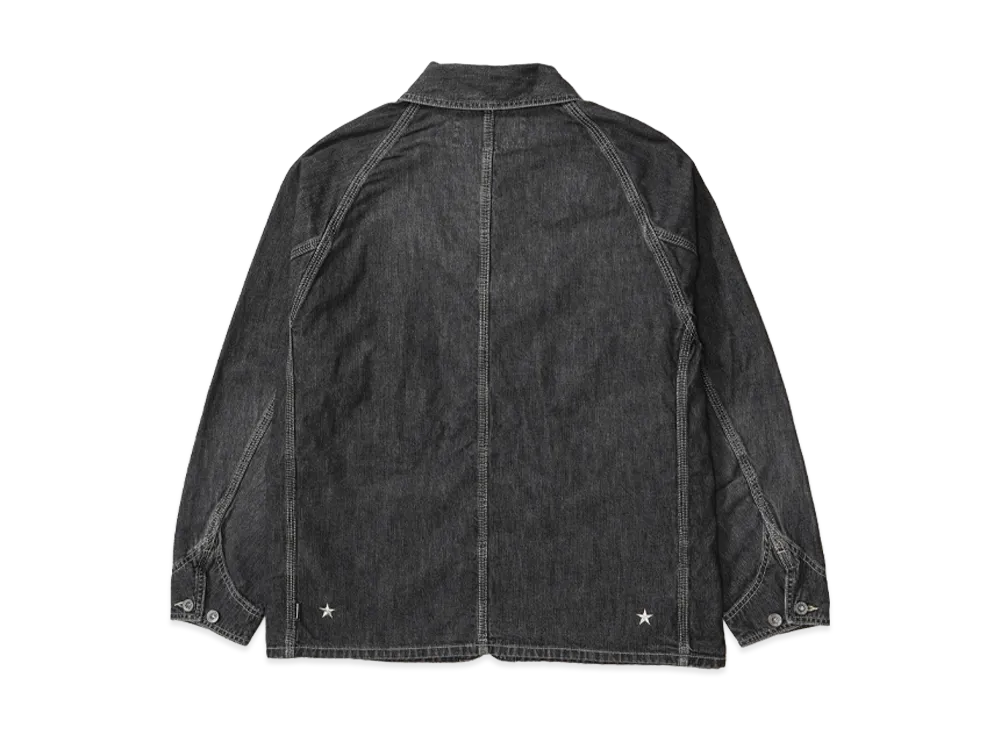 NEIGHBORHOOD x M&M . Washed Denim Coverall Jacket 