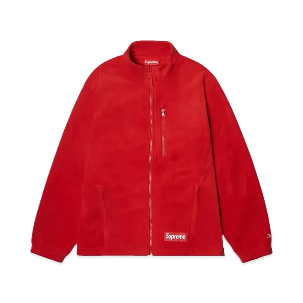Supreme Polartec Zip Jacket "Red"