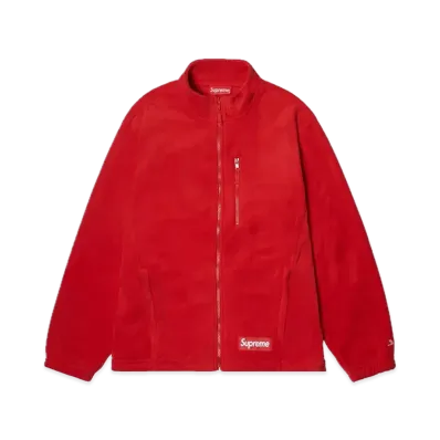 Supreme Polartec Zip Jacket "Red"