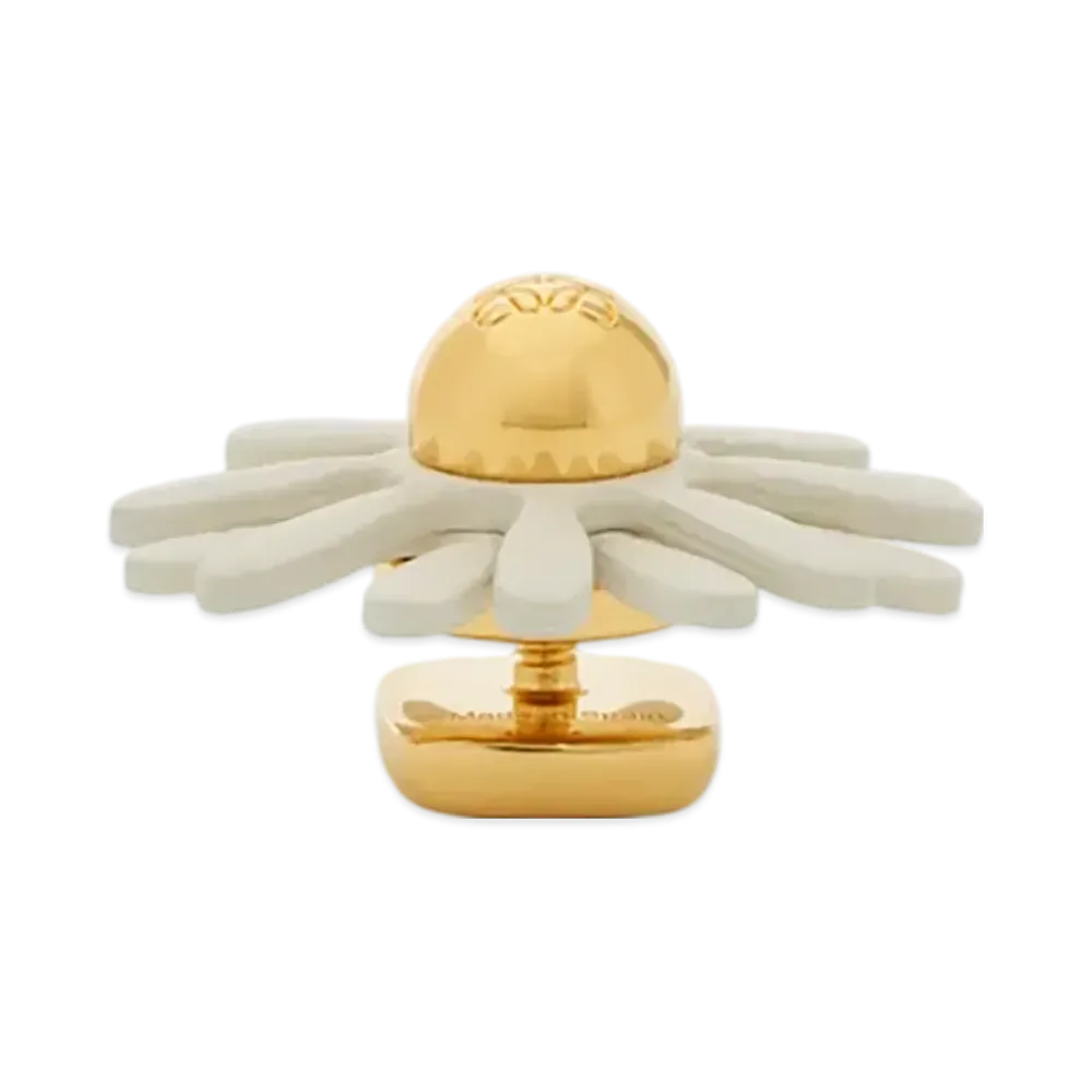 LOEWE Flower Pin "White"