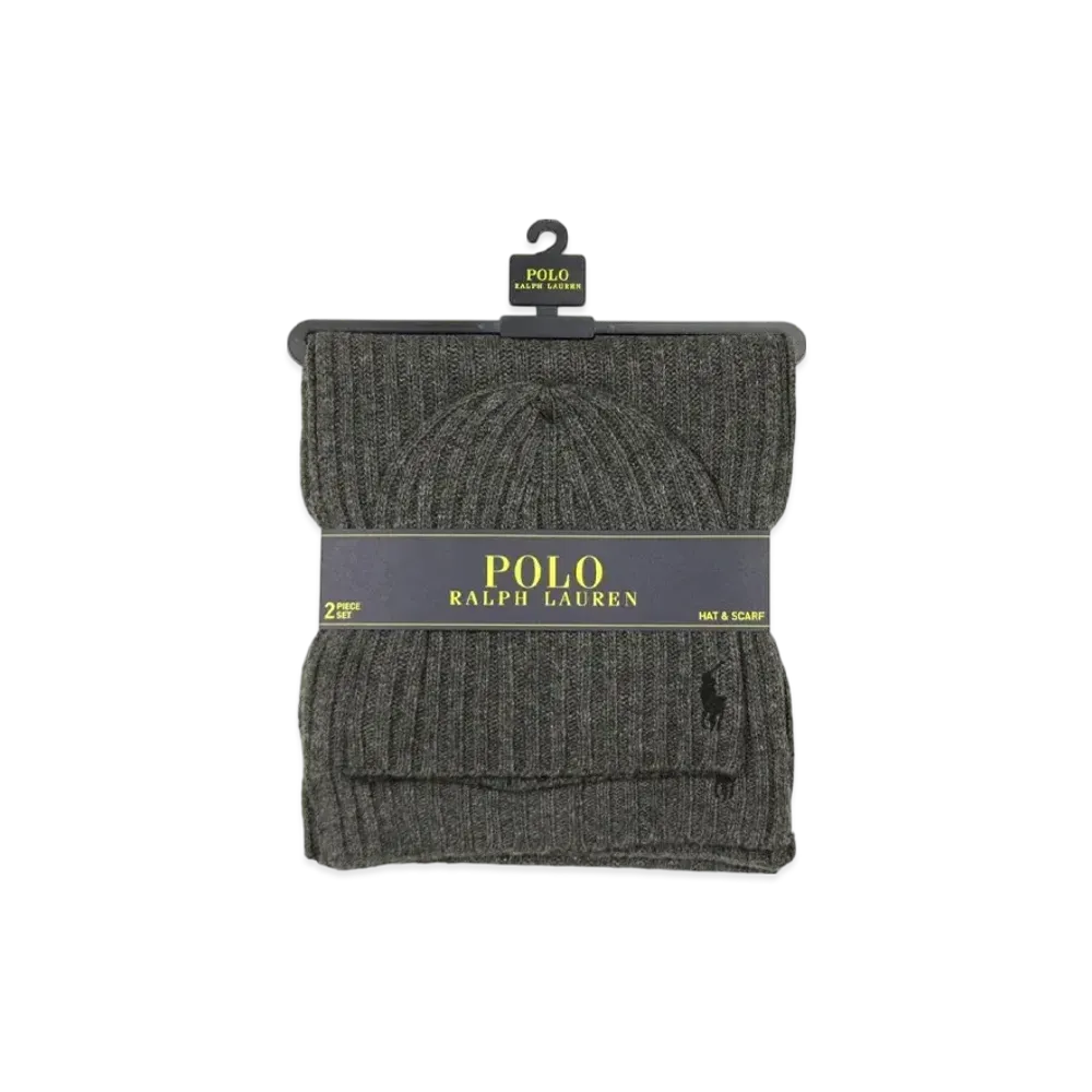 Polo Ralph Lauren Knit Scarf "Charcoal"