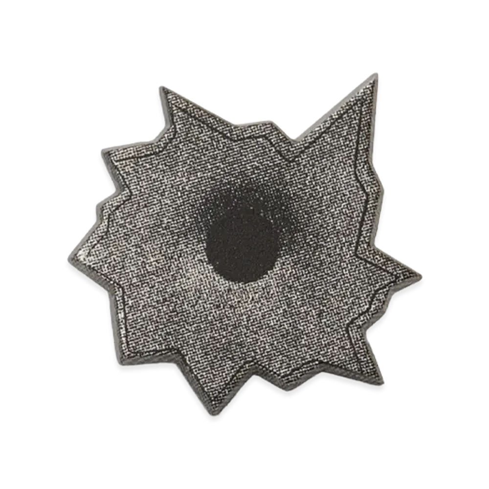 Supreme Bullet Hole Pin "Black"