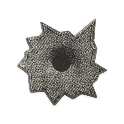 Supreme Bullet Hole Pin "Black"