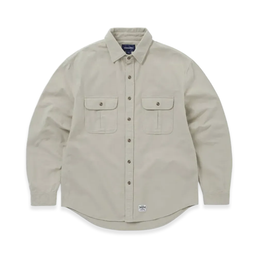 thisisneverthat Flannel Country Shirt "Khaki"