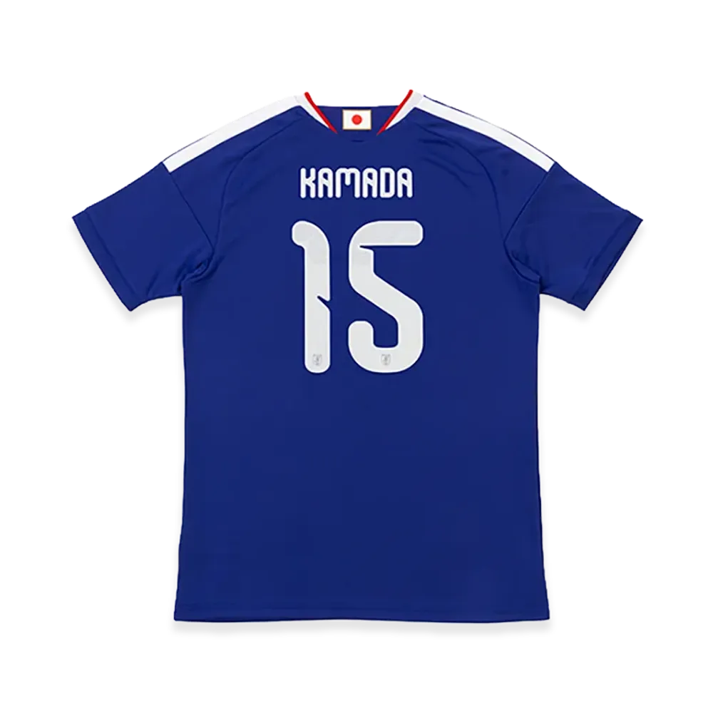 adidas Soccer Japan 2026 Home Replica Jersey #15 Daichi Kamada "Japan Blue/Ash Blue"