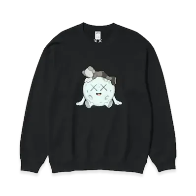 UNIQLO x KAWS UNIVERSE Sweatshirt "Black"