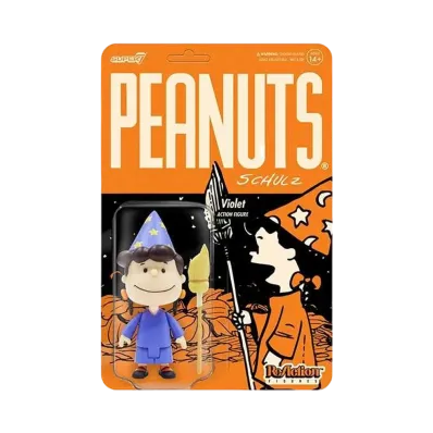 Super7 Peanuts ReAction Action Figure Wave 4 Witch Viole "Multicolor"