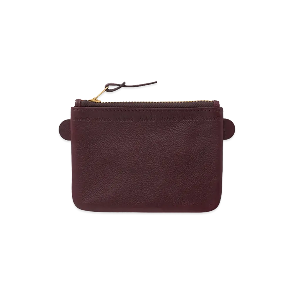 visvim Leather Essentials Case (KNGR) "Burgundy"