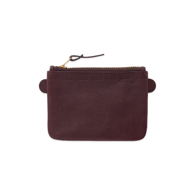visvim Leather Essentials Case (KNGR) "Burgundy"
