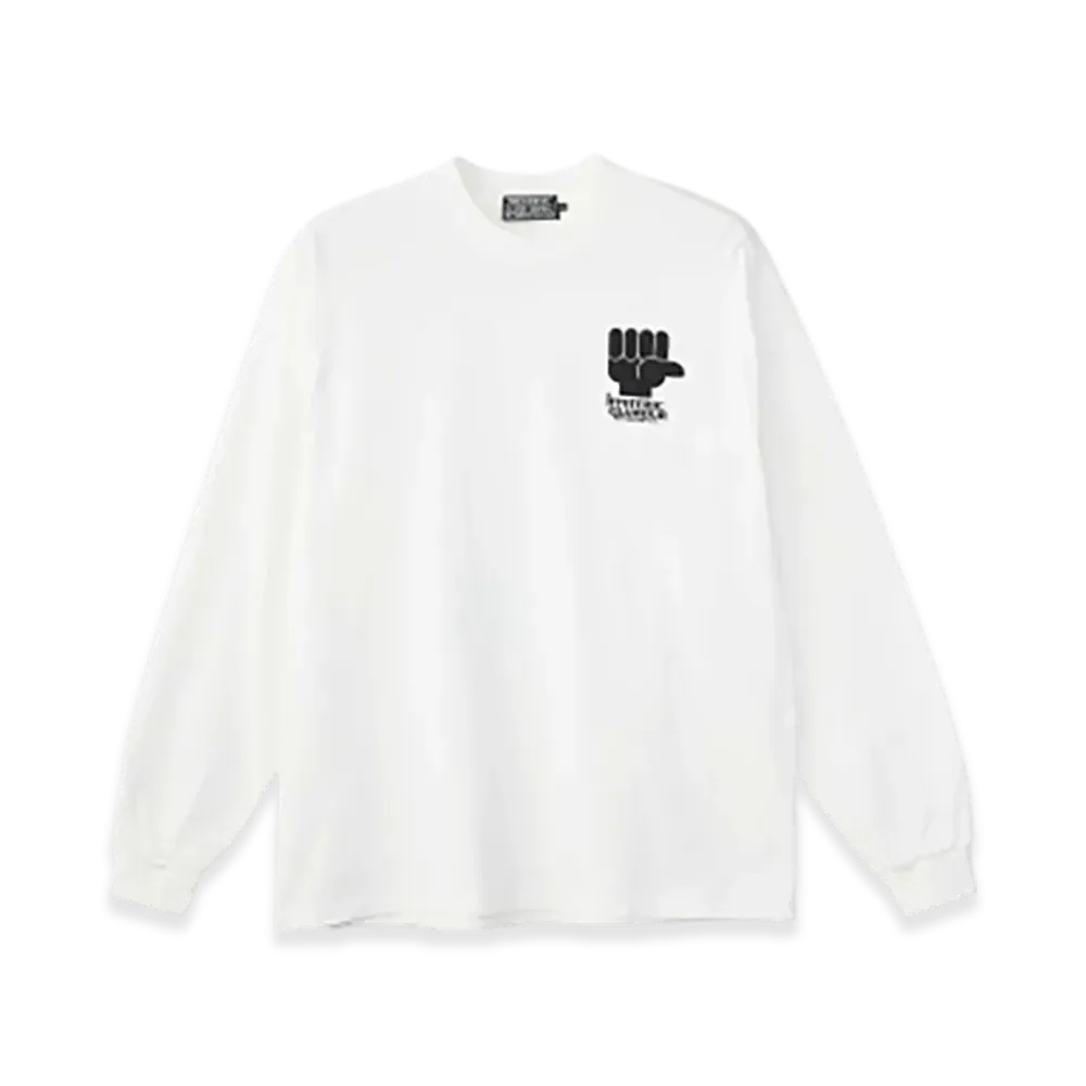 HYSTERIC GLAMOUR Hys Hitchhiking Club T-Shirt "White"