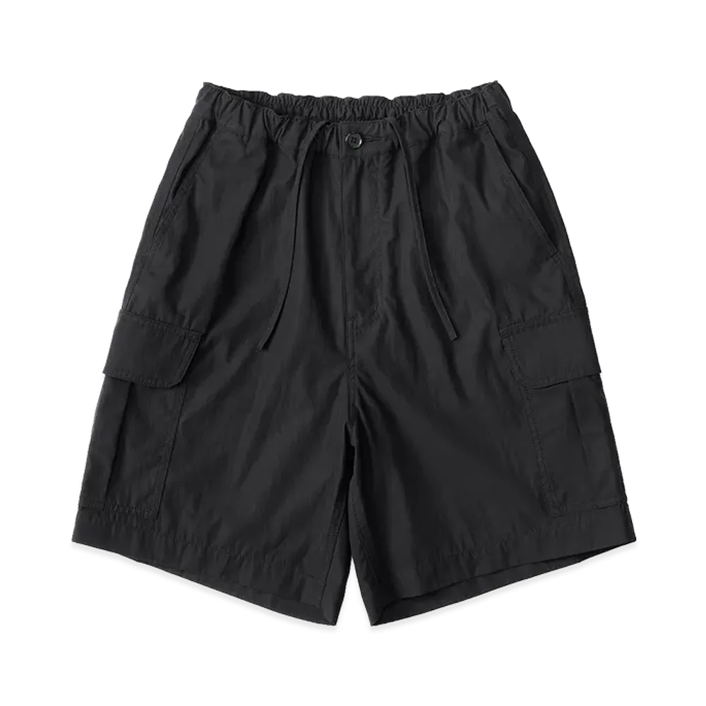 everyone Women's Cotton Nylon Cargo Shorts "Black"