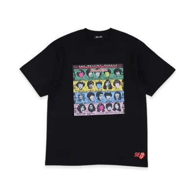 WIND AND SEA x The Rolling Stones Some Girls Tee "Black"