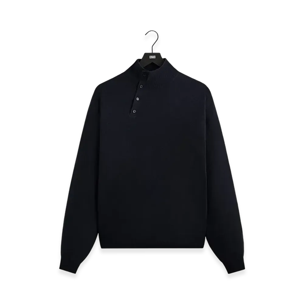 Kith &Kin Cashmere Cyrus Turtleneck "Ink"