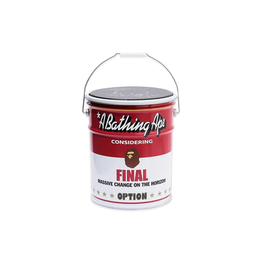 SAINT Mxxxxxx x A BATHING APE Bape Can Stool "Multi"