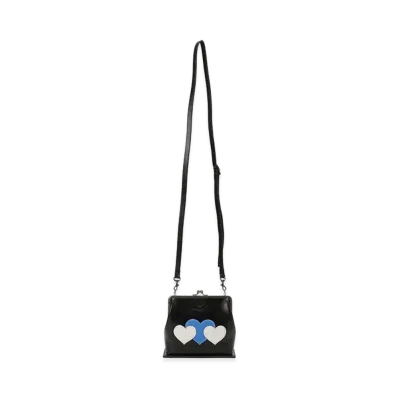 Y's x CPD HOOME Love Patch Leather Bag "Black"