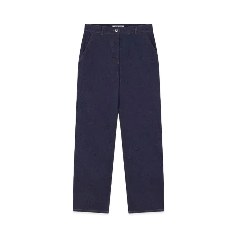 Maison Kitsune Denim Straight Jeans "Indigo"