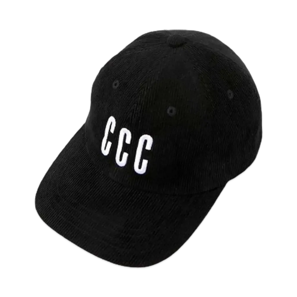 CITY COUNTRY CITY EMBROIDERED LOGO CORDURY CAP "BLACK"