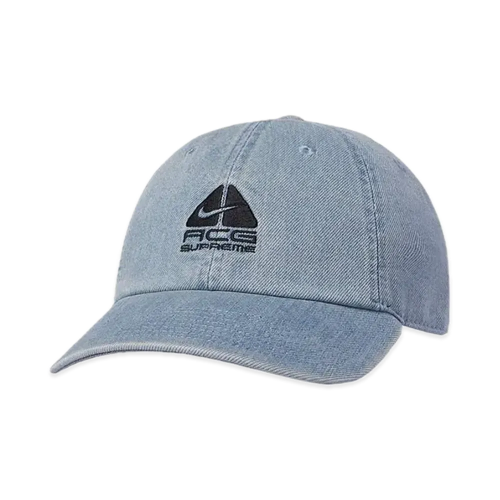 Supreme x Nike ACG Denim 6-Panel "Washed Blue"