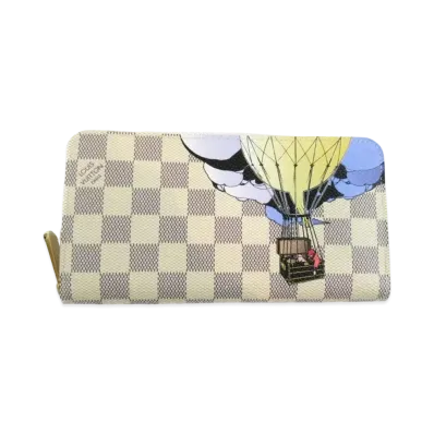 Louis Vuitton Zippy Wallet Damier Azur