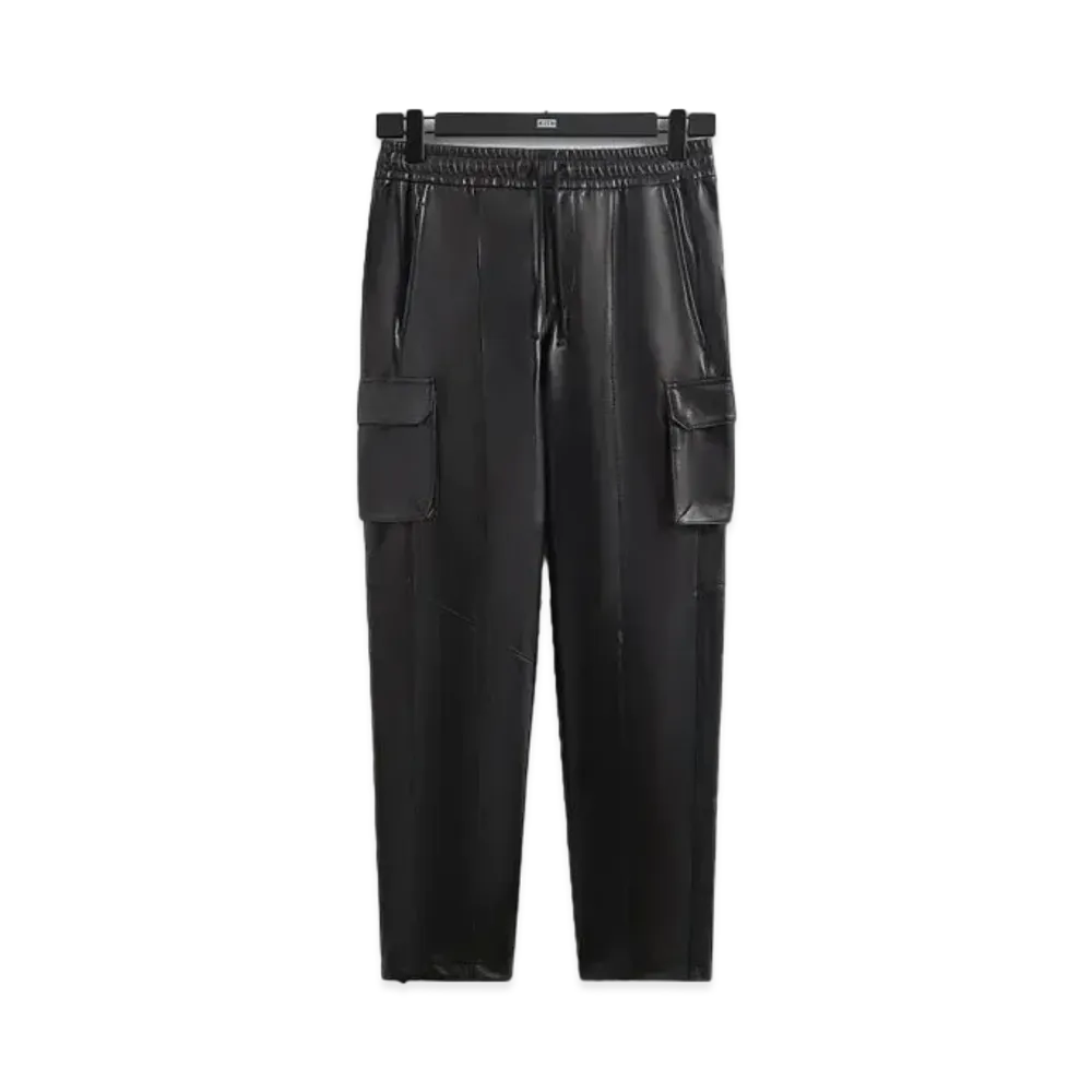 Kith Leather Sennet II Cargo Pant "Black"
