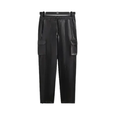 Kith Leather Sennet II Cargo Pant "Black"