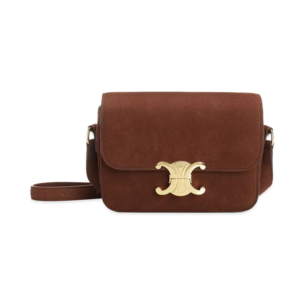 CELINE Women's Teen Triomphe "Brown"