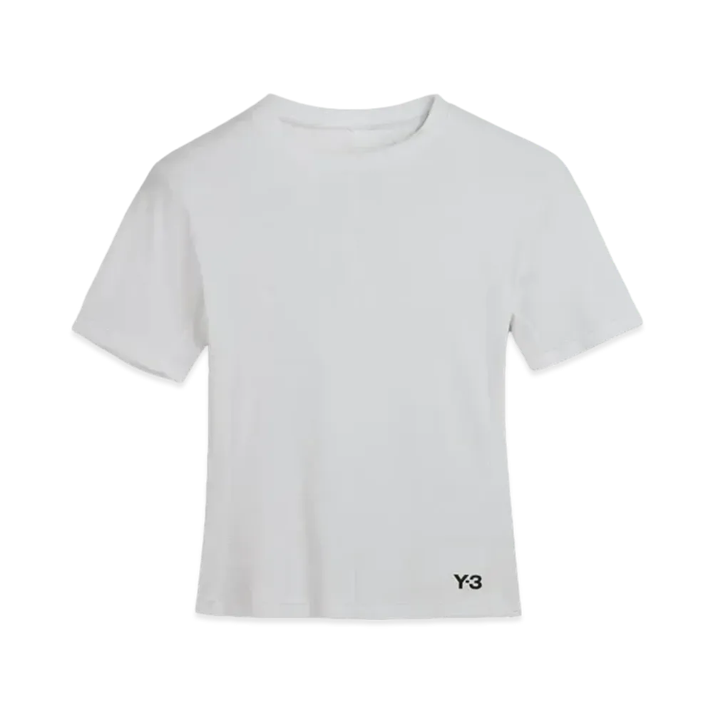 Y-3 Fitted SS Tee "White"