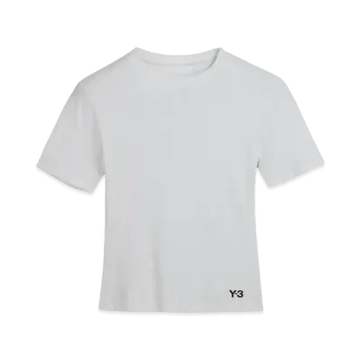 Y-3 Fitted SS Tee "White"