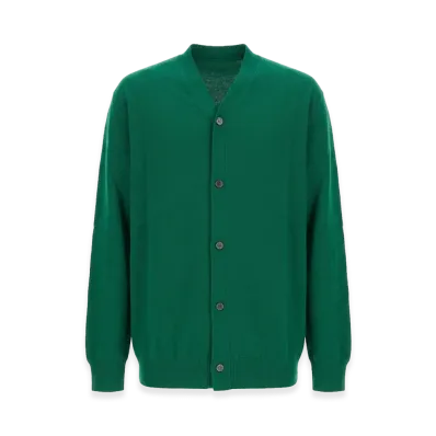 COMME des GARCONS SHIRT Wool Cardigan "Green"